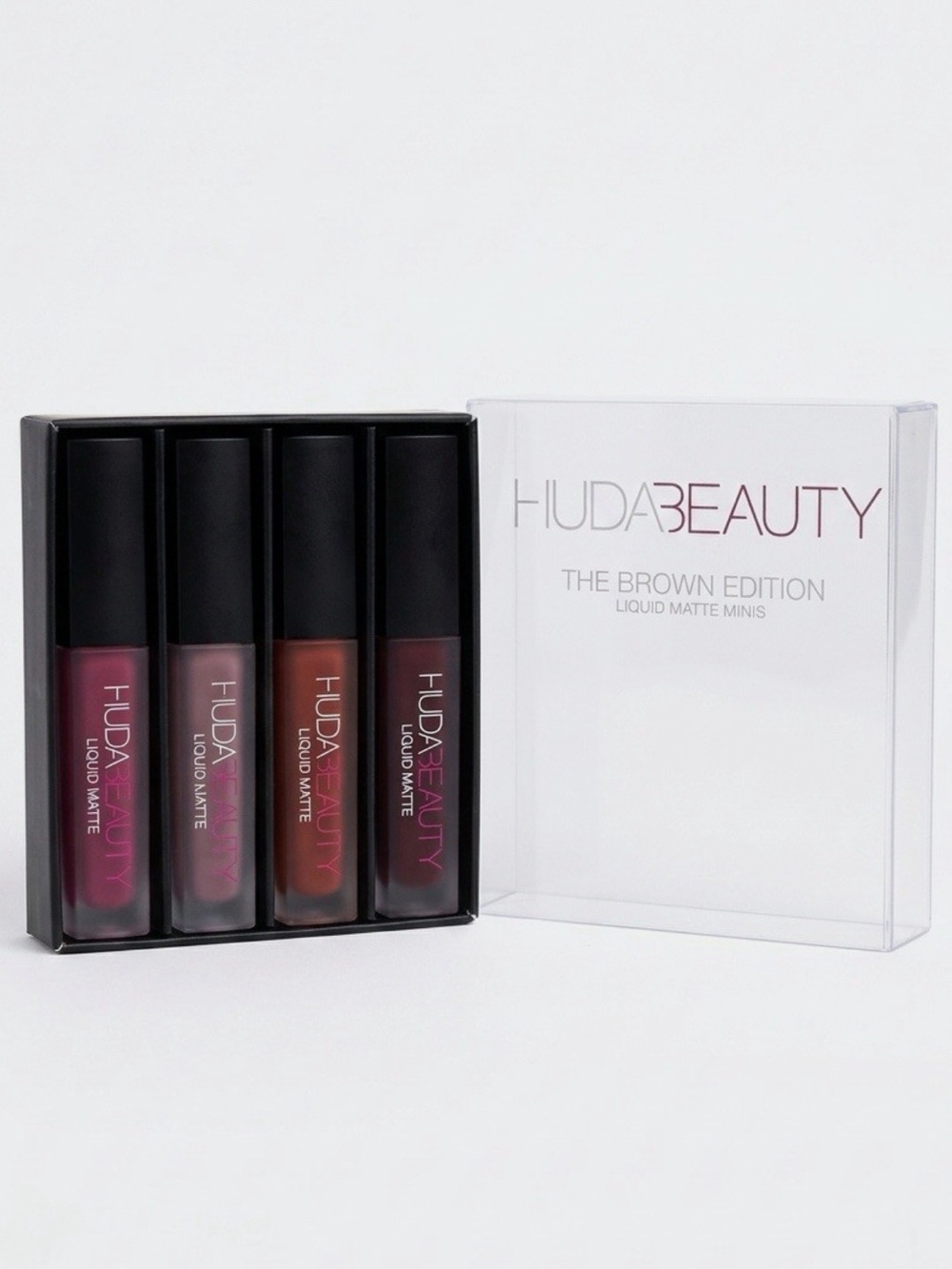 HUDA BEAUTY LIP SET BROWN EDITION